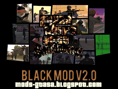 Black Mod V2.0 para GTA San Andreas